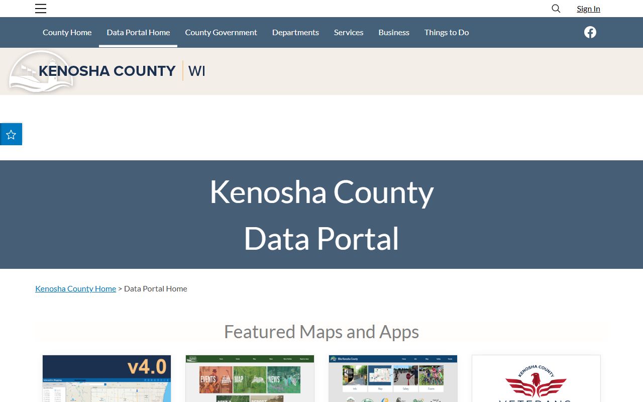 Kenosha property records Kenosha County data portal