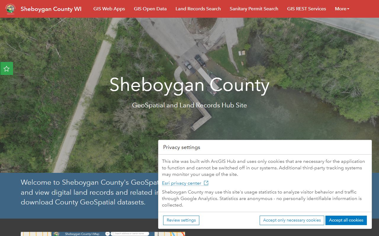 Sheboygan County property records geospatial hub