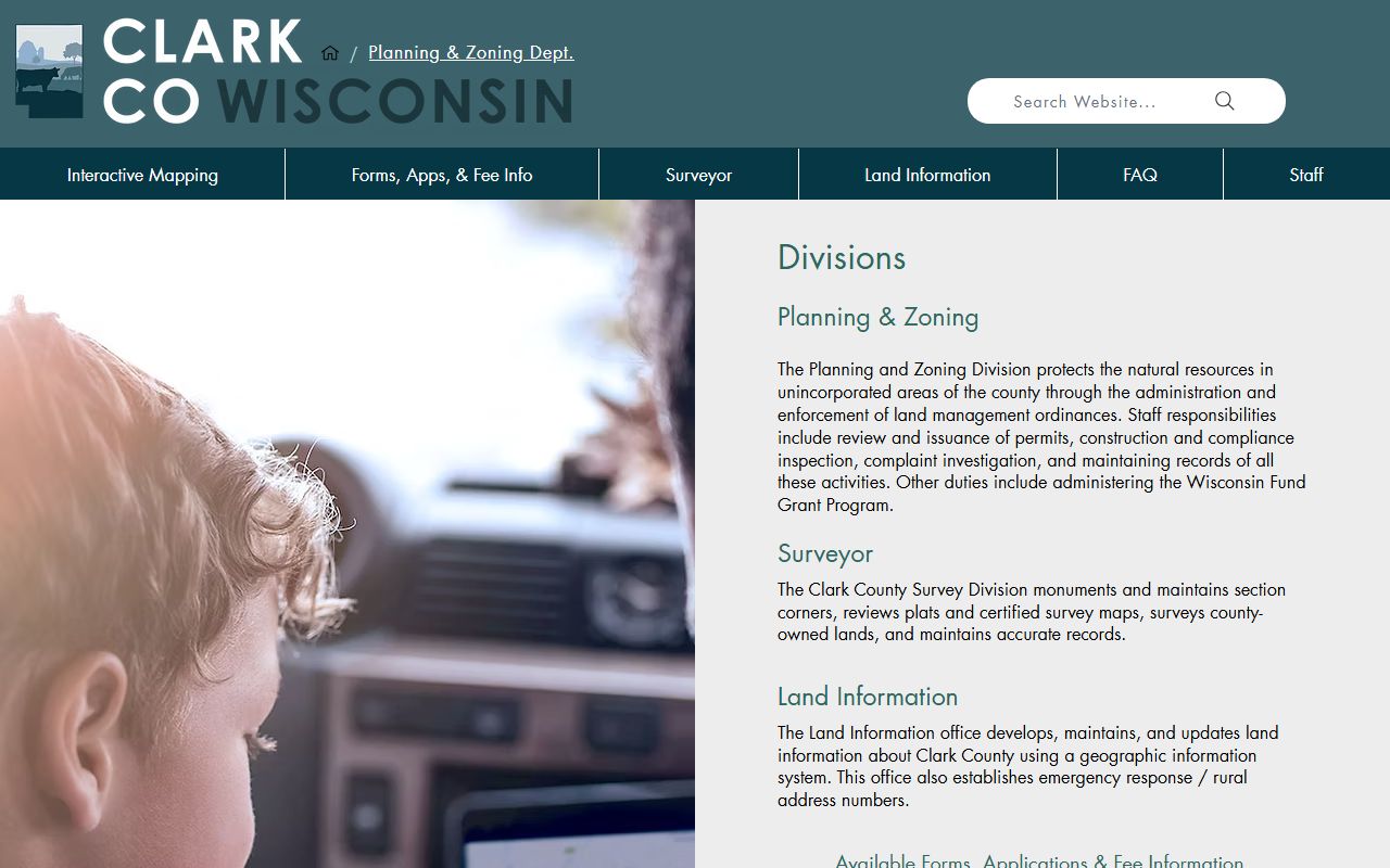 Clark County property records planning and zoning