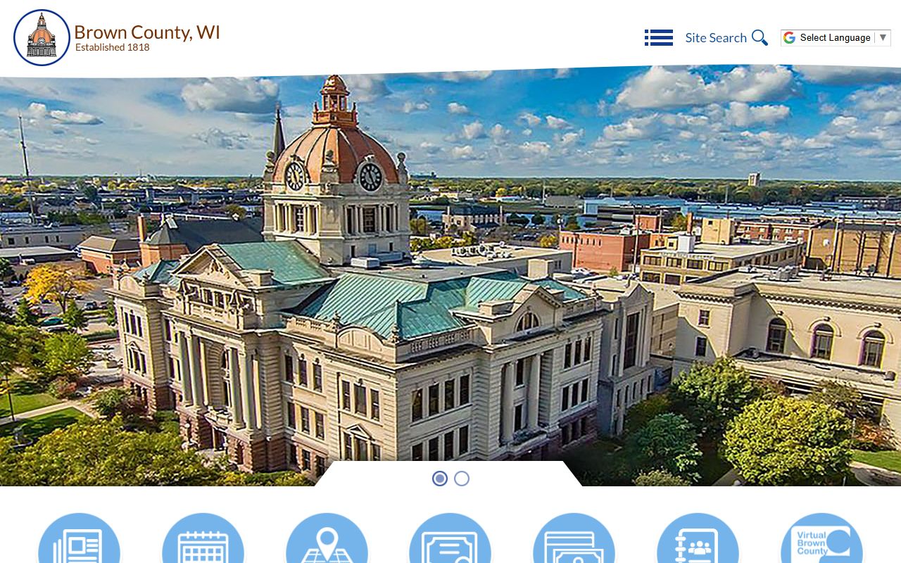 Brown County Property Records land information and GIS