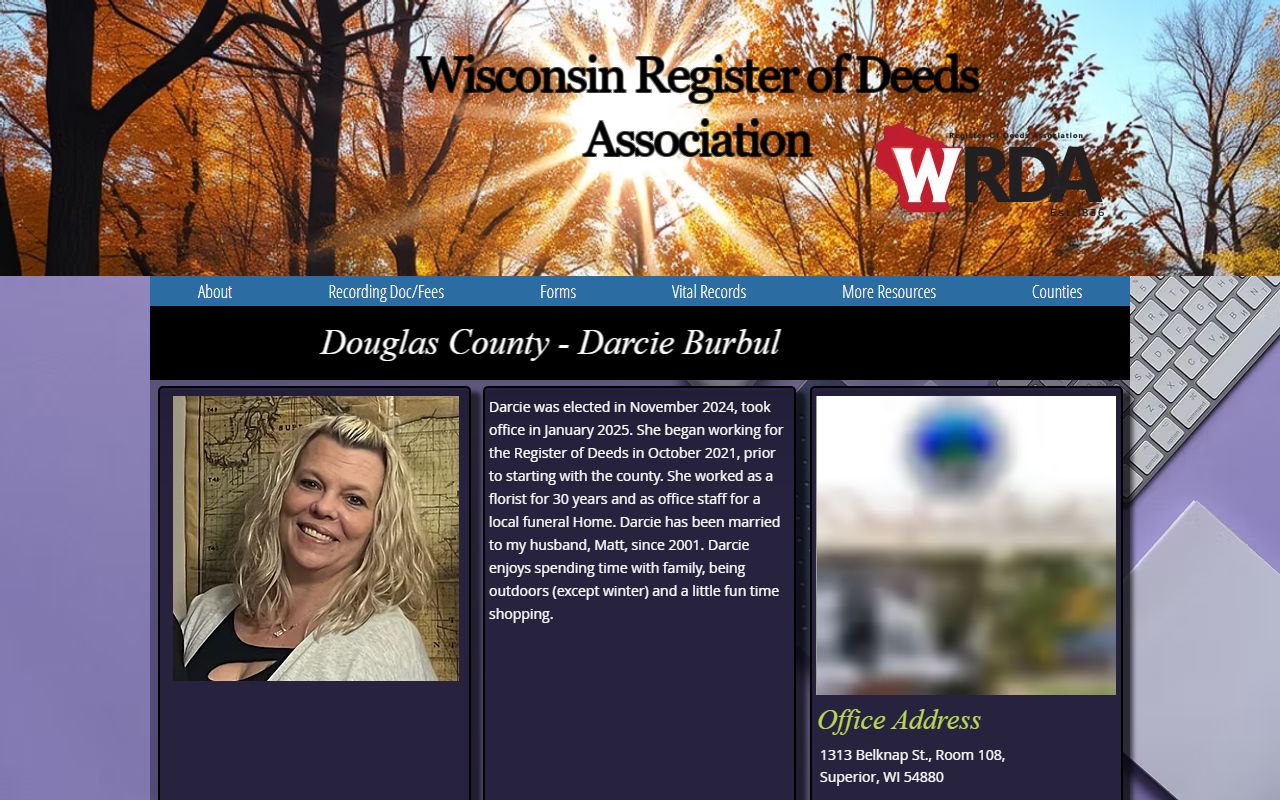 Douglas County property records WRDA profile